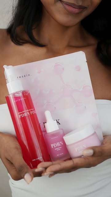 PURESKIN reel: four PDRN formulas, one complete routine
