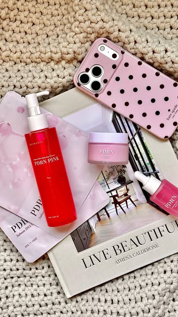 PURESKIN reel: the PDRN collection flatlay